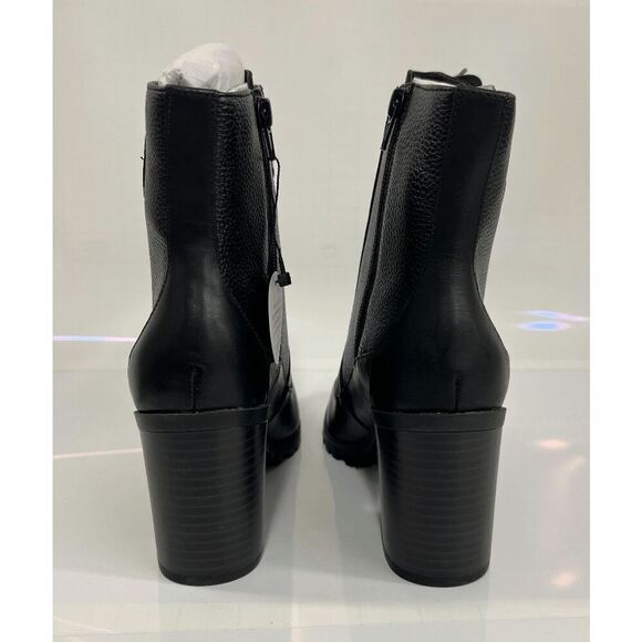 Giani Bernini Women's Keeryn Lace-up Lug Sole Booties - Black 8.5M - Picture 5 of 9